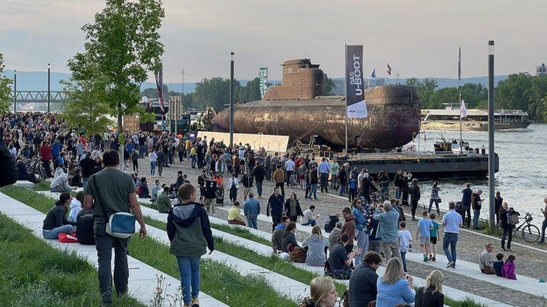 U-Boot U17 auf dem Rhein : Wann ist es wo? Live-Übertragung im Netz