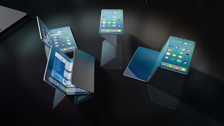 Bei Handy-Displays kommt das ultradünne Glas von Schott zum Einsatz. (Foto: Pressestelle Schott AG)