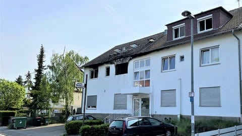 Das frühere Hotel Waldhorn in Mainz-Gonsenheim wird nach dem Brand nicht versteigert. Das teilte das Mainzer Amtsgericht mit.  (Foto: SWR, G. Schlenk)