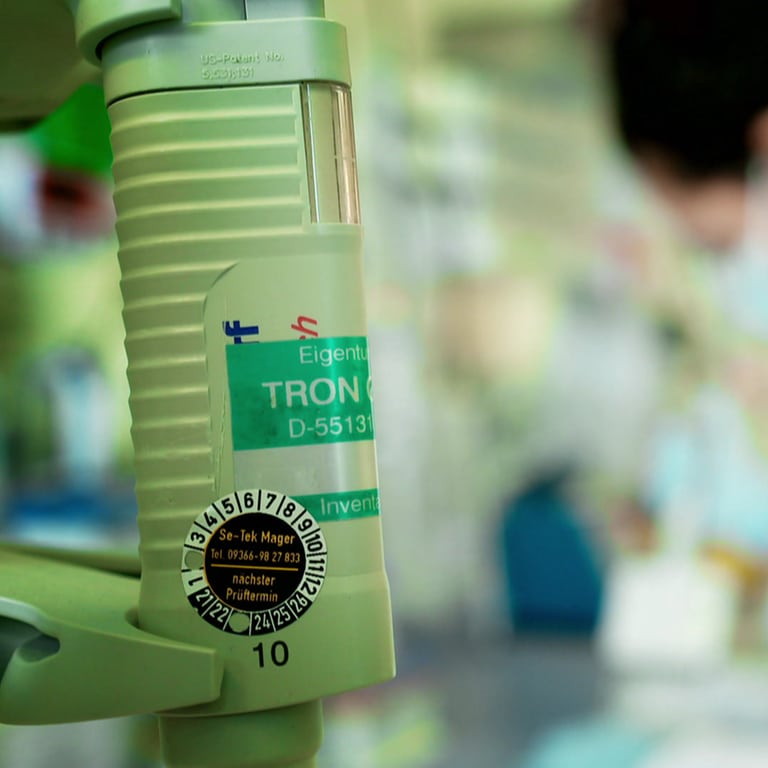Ein Labor der Firma TRON aus Mainz.