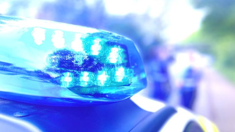 Ein Polizeiwagen mit Blaulicht (Foto: SWR, D.Brusch )