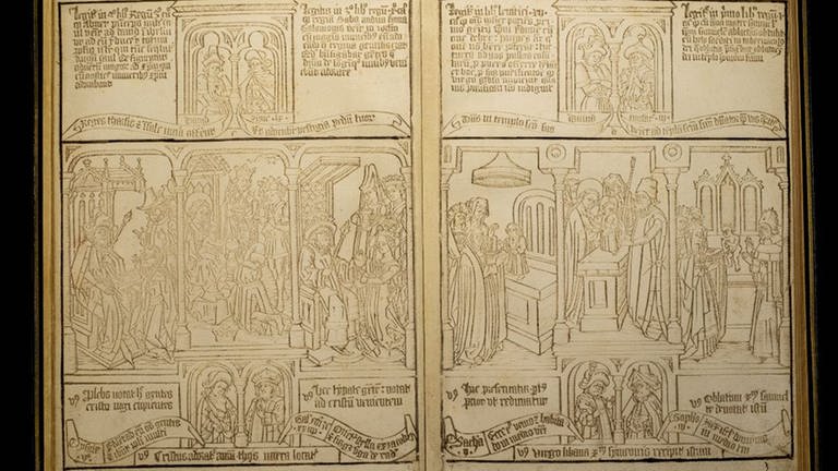 Eine wertvolle historische Bibel kommt ins Gutenberg-Museum-in Mainz. (Foto: Pressestelle, Stadt Mainz)