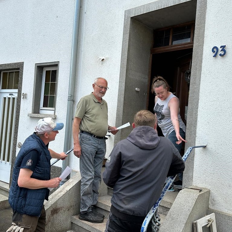 Befragungen zu Unwetterschäden in Kirn-Sulzbach
