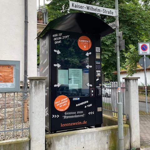 Der Winzer Werner Lorenz zieht für seinen Weinautomat in Bad Kreuznach bis vor das Verwaltungsgericht in Koblenz.(Sibylle Jakobi)