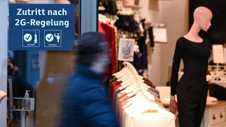 Einzelhandel in Trier: Schwieriges Weihnachtsgeschäft mit 2G (Foto: dpa Bildfunk, Picture Alliance)