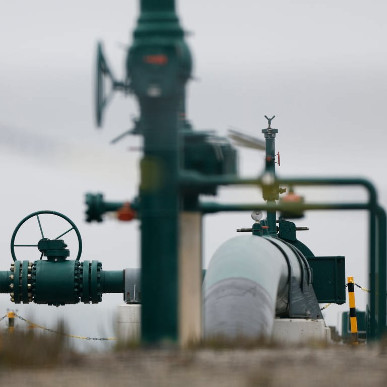 Gasleitungen in der Industrie (Foto: picture-alliance / Reportdienste, Jean-Francois Badias)