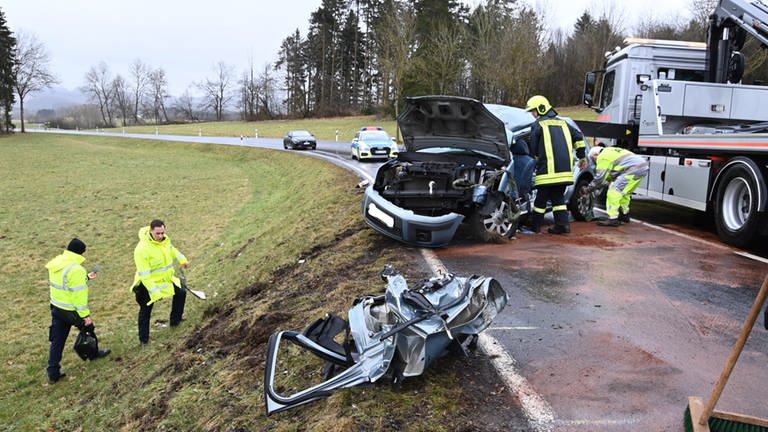 In der Eifel bei Dreis-Brück ereignete sich am Sonntagmittag ein tödlicher Unfall. (Foto: Agentur SIKO)
