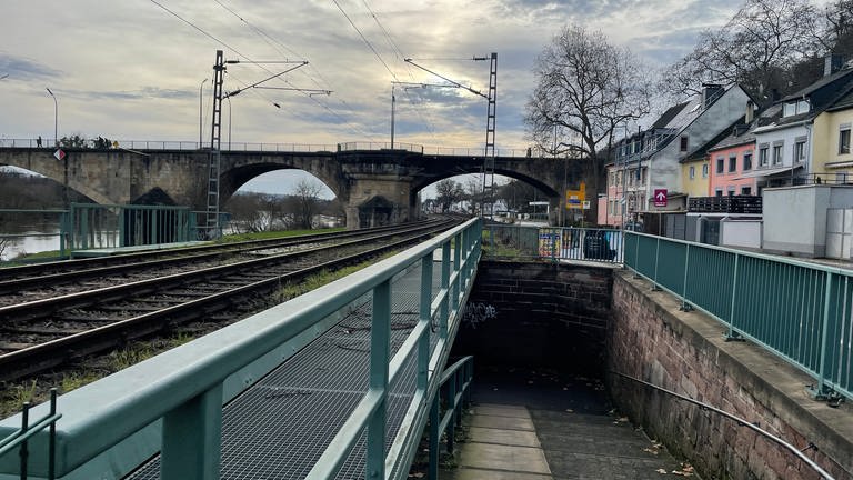 Weststrecke der Bahn bei Trier (Foto: SWR)