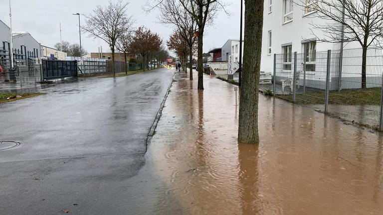 Im Gewerbegebiet Wittlich Wengerohr sind die Betriebe die regelmäßigen Überschwemmungen leid.  (Foto: Brämer & Reihsner PartGmbB Ingenieurbüro)