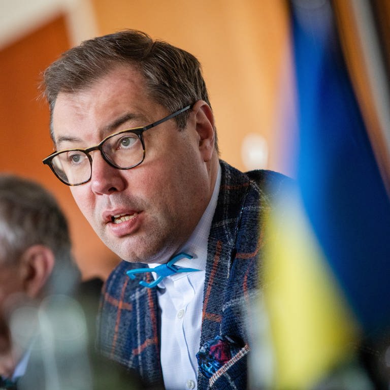 Oleksii Makeiev, Botschafter der Ukraine in Deutschland (Foto: picture alliance/dpa | Christoph Schmidt)