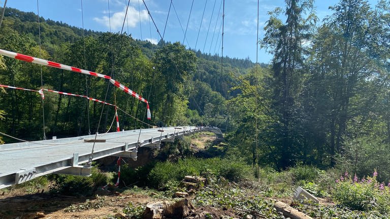 Die Brücken über die Irreler Wasserfälle im Lauf der Zeit. (Foto: SWR, Zweckverband Naturpark Südeifel)