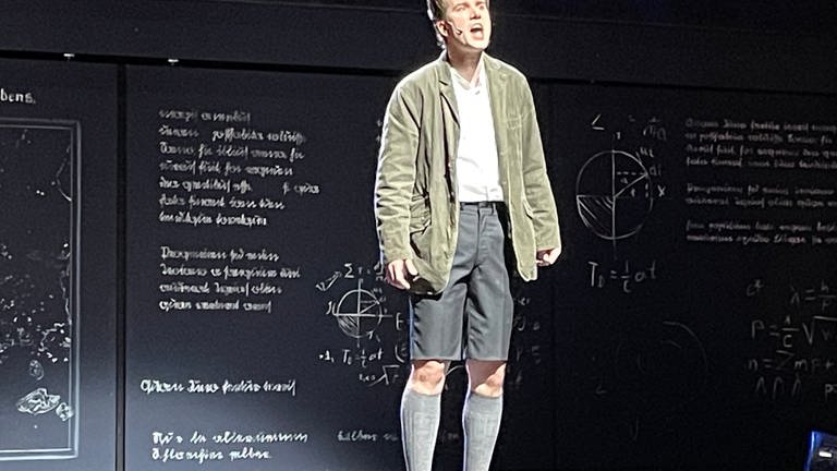Florian Voigt als Moritz im Musical "Spring Awakening" am Theater Trier  (Foto: SWR)