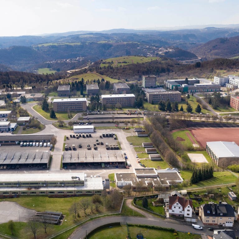 Die Artillerieschule der Bundewehr in Idar-Oberstein. (Foto: Foto Hosser)