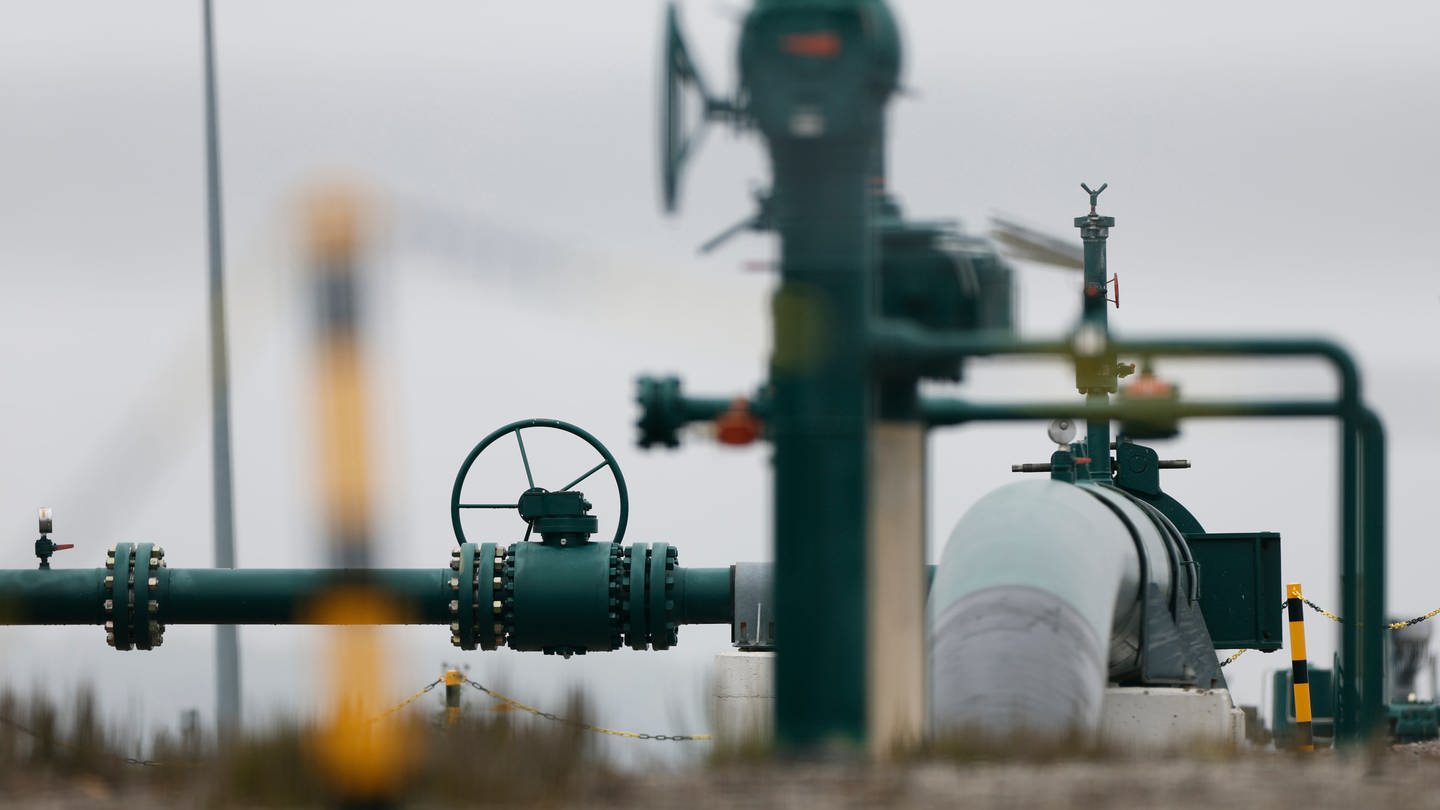 Gasleitungen in der Industrie (Foto: picture-alliance / Reportdienste, Jean-Francois Badias)