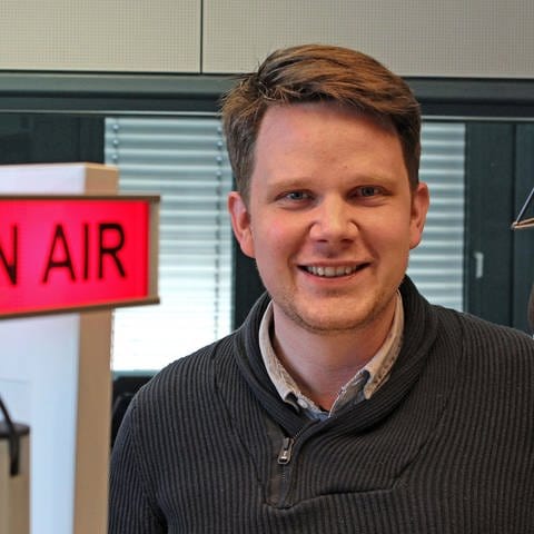 Jan Teuwsen am Mikrofon
