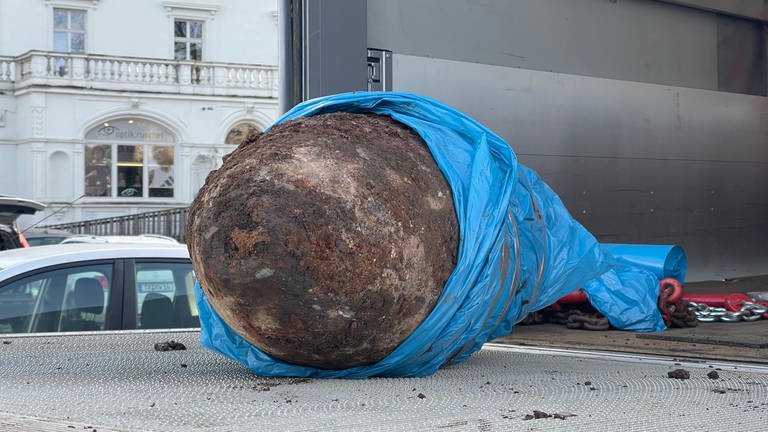 In Trier-Süd in der Saarstraße ist eine Bombe aus dem Zweiten Weltkrieg gefunden worden. 