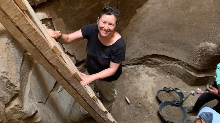 Die Trierer Archäologin Heidi Köpp-Junk erforscht seit Jahren antike Stätten der alten Ägypter (Foto: Heidi Köpp-Junk)
