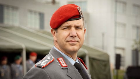 Der neue Leiter der Artillerieschule der Bundeswehr in Idar-Obersteiner, Oberst Olaf Tuneke.