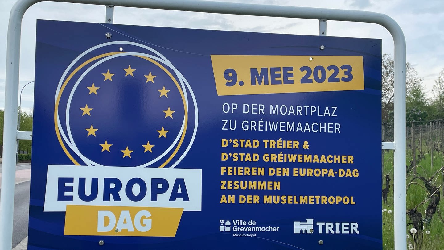 Trier und Grevenmacher feiern Europatag am 9. Mai (Foto: SWR, Nicole Mertes)