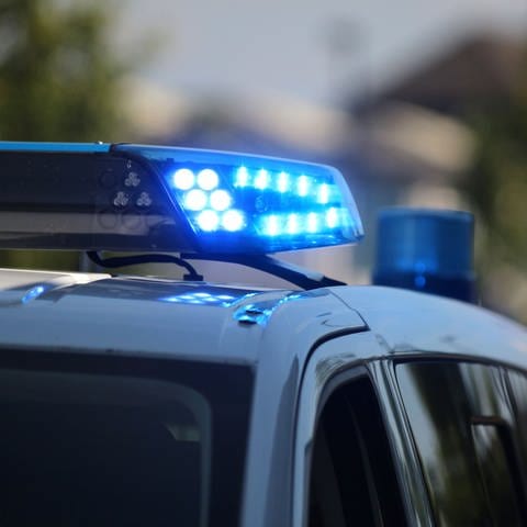 Symbolbild  - Polizeiauto und Blaulicht (Foto: SWR, Joachim Keller)