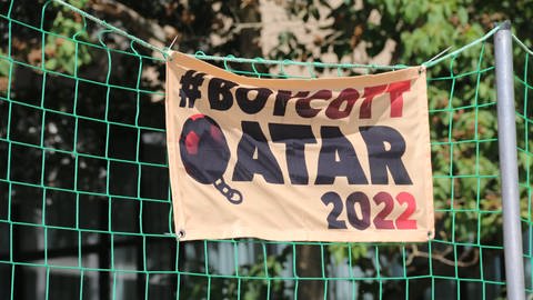 SCHMIT-Z Trier boykottiert die WM in Katar (Foto: Queeres Zentrum SCHMIT-Z Trier)