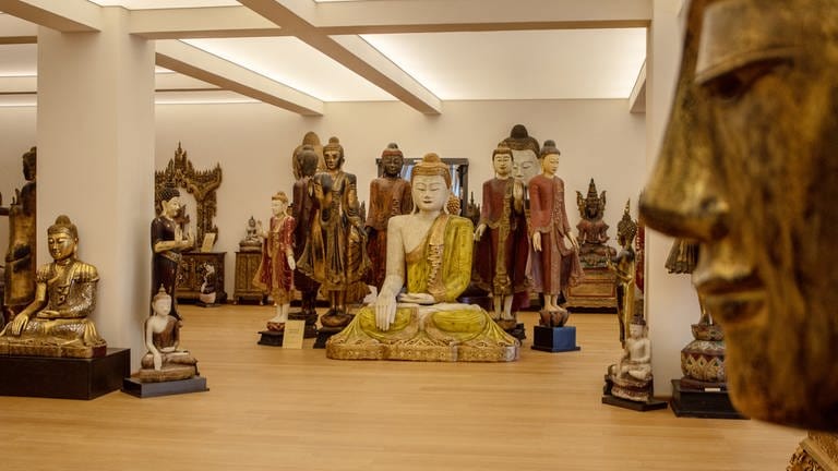 Der "Burma-Raum" im Buddha-Museum Traben-Trarbach. (Foto: Buddha-Museum Traben-Trarbach)