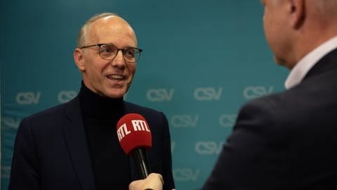 Bei der Parlamentswahl in Luxemburg ist Luc Frieden Spitzenkandidat der CSV
