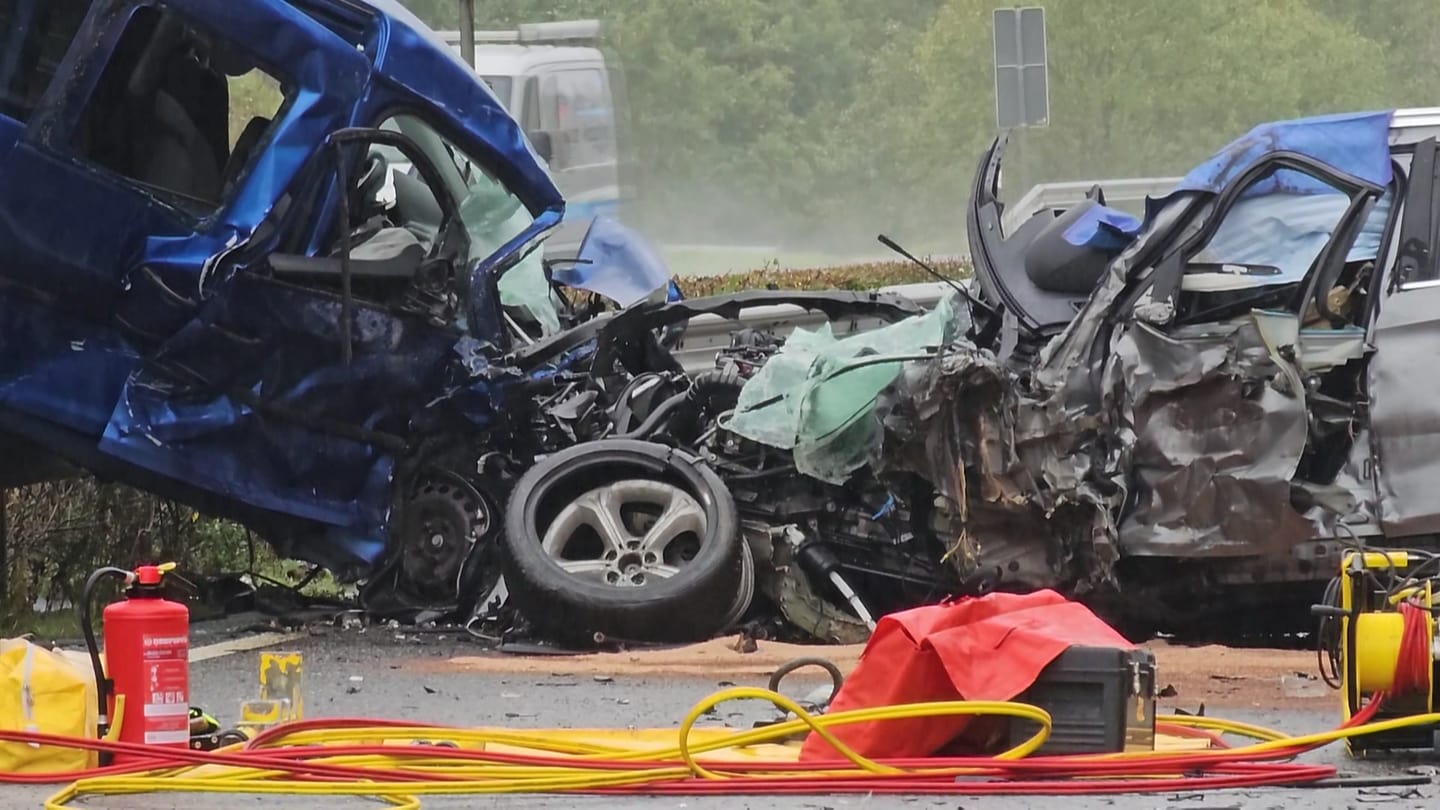 Falschfahrer stirbt bei Unfall auf der A60 bei Wittlich (Foto: SWR, SWR / Winkler TV)