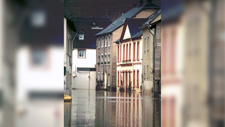 Jahrhunderthochwasser 1993 in Kesten an der Mosel