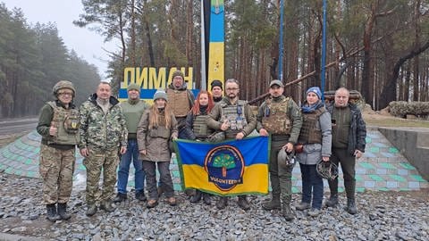 Mit einem Hilfskonvoi aus Trier unterwegs in der Ukraine