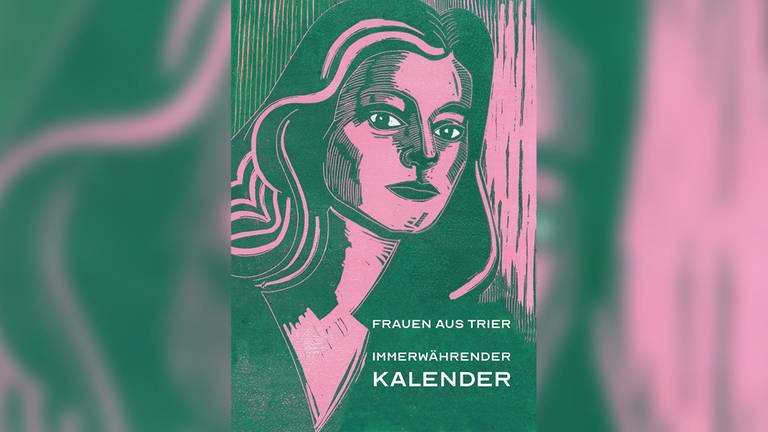Der Frauenkalender des Zonta Clubs Trier - Portrait Ursula Krechel, Linolschnitt (Foto: Ketevan Tskhadadze)