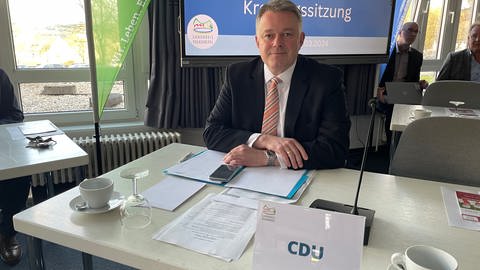 Gordon Schnieder, Fraktionschef CDU im Kreistag des Vulkaneifelkreises (Foto: SWR, Christian Altmayer)