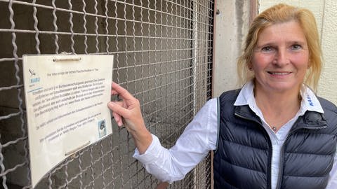 Gudrun Zollitschka kümmert sich beim NABU um Schwalben und Mauersegler. Sie hat die Rauchschwalben in der Tiefgarage in Trier-Nord entdeckt. 