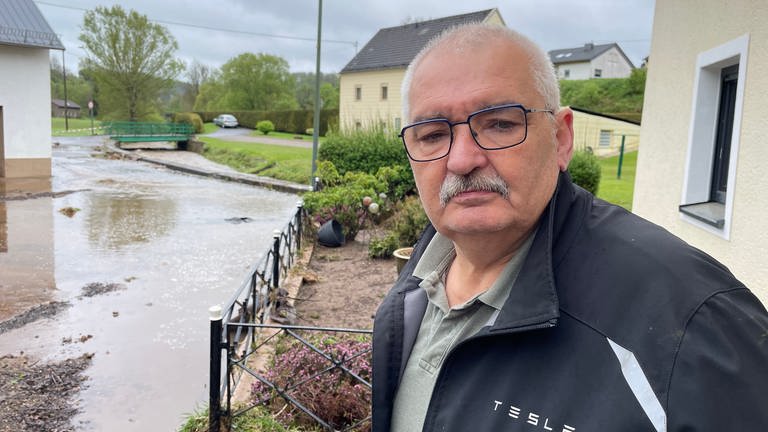 Hochwasser-Schäden durch Unwetter in Jünkerath-Glaadt 