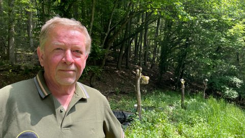 Peter Kampka kümmert sich seit Jahren um die Unken im Kondelwald im Landkreis Bernkastel-Wittlich. Er wohnt nur wenige Meter von den Tümpeln entfernt. 
