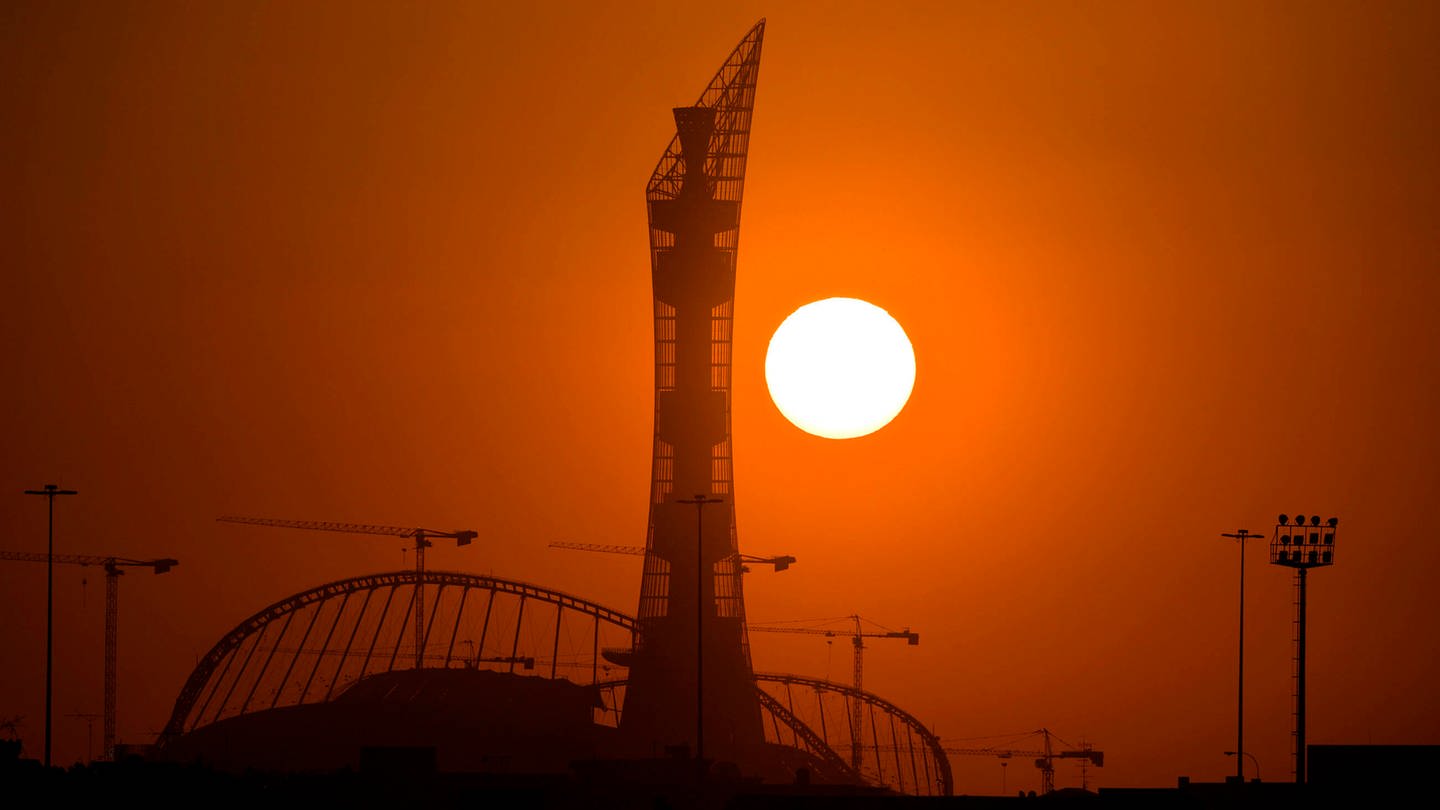 Das Khalifa International Stadium westlich von Doha (Foto: IMAGO, MIS)