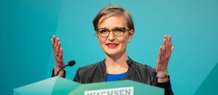 Franziska Brantner (Grüne) ist Spitzenkandidatin der Grünen in Baden-Württemberg bei der Bundestagswahl 2021 (Foto: dpa Bildfunk, picture alliance/dpa | Marijan Murat)