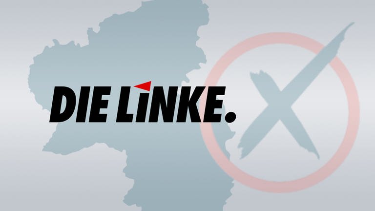 Logo Die Linke, die in Rheinland-Pfalz zur Landtagswahl 2021 antritt (Foto: SWR)