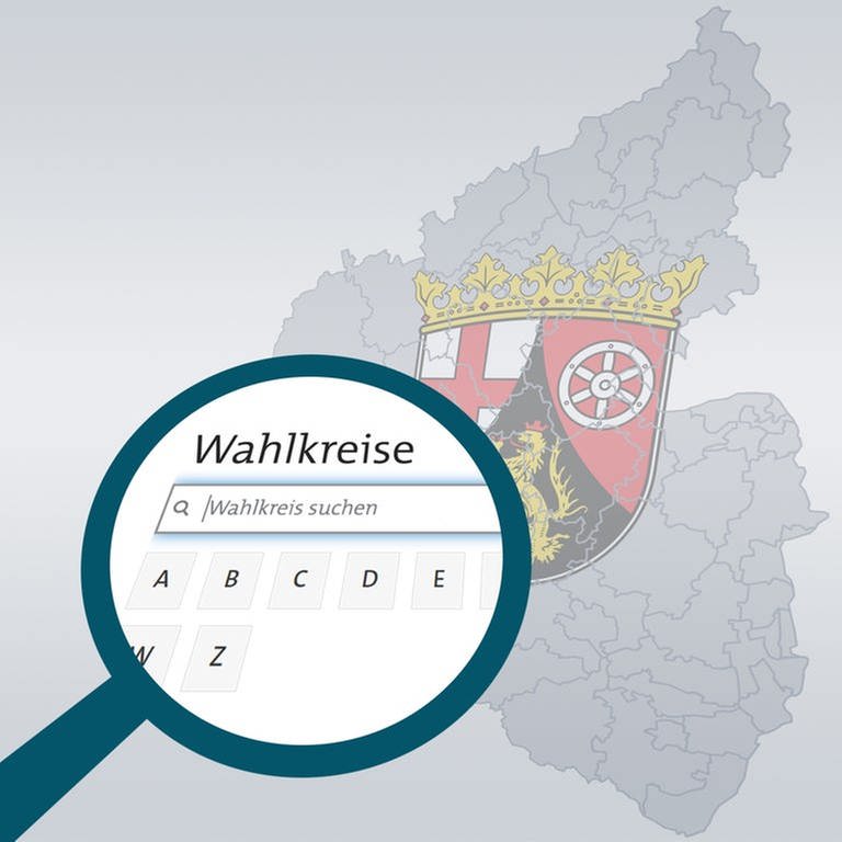 Ergebnisse in den Wahlkreisen bei der Landtagswahl 2021 in Rheinland-Pfalz (Symbolbild)