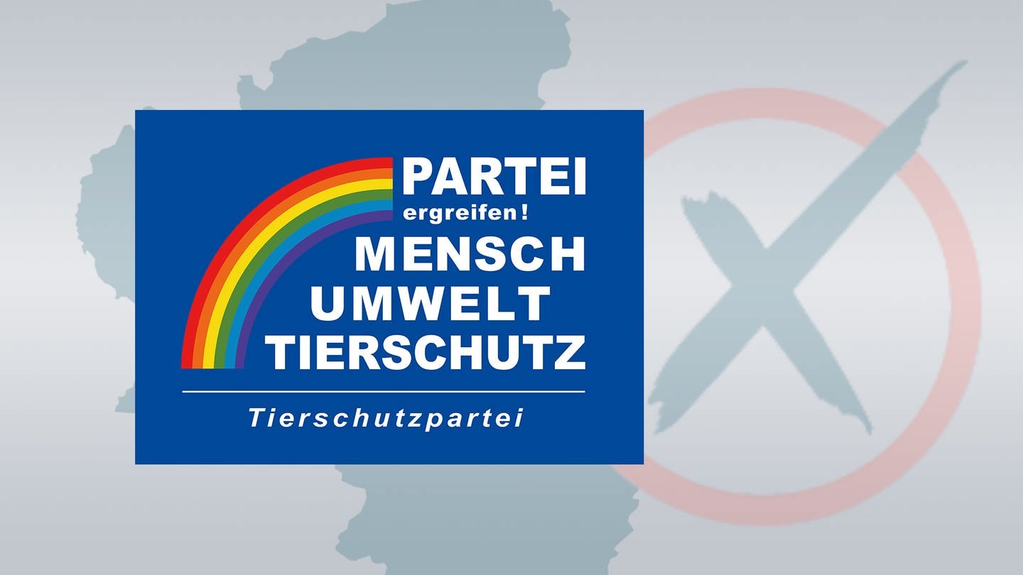 Logo der Tierschutzpartei, die bei der Landtagswahl 2021 in Rheinland-Pfalz antritt (Foto: SWR)