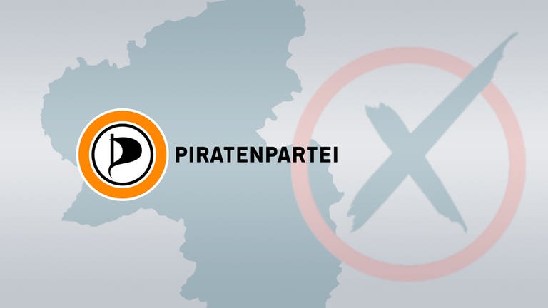 Logo der Piratenpartei, die in Rheinland-Pfalz zur Landtagswahl 2021 antritt
