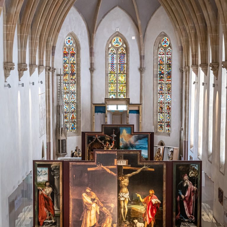 Das Leiden Jesu – mein Krebs und ich vor dem Isenheimer Altar (Foto: dpa Bildfunk, Picture Alliance)