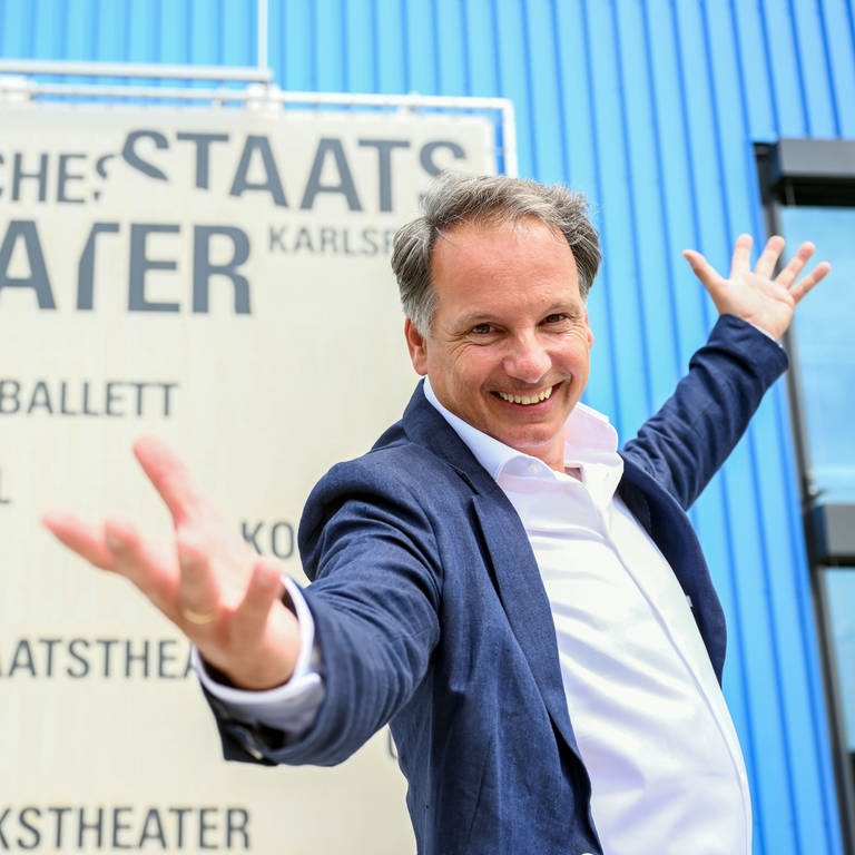 Christian Firmbach (designierter Intendant des Badischen Staatstheaters) (Foto: picture-alliance / Reportdienste, dpa | Uli Deck)