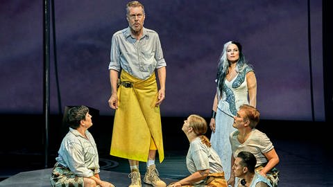 Szene aus "Parsifal" bei den Bayreuther Festspielen 2023 (Foto: Enrico Nawrath / Bayreuther Festspiele)
