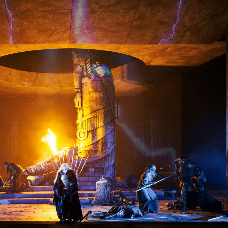 Oper „Siroe, re di Persia“ von Georg Friedrich Händel (Foto: Pressestelle, Staatstheater Karlsruhe ©Felix Grünschloss)
