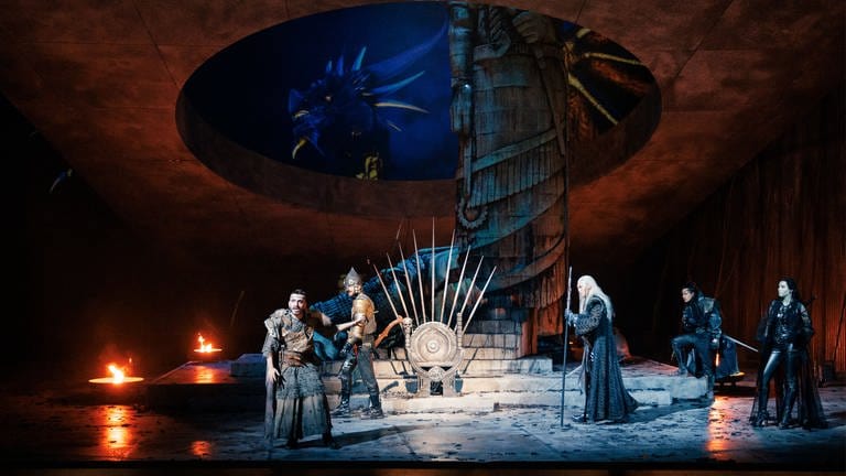 Oper „Siroe, re di Persia“ von Georg Friedrich Händel (Foto: Pressestelle, Staatstheater Karlsruhe ©Felix Grünschloss)