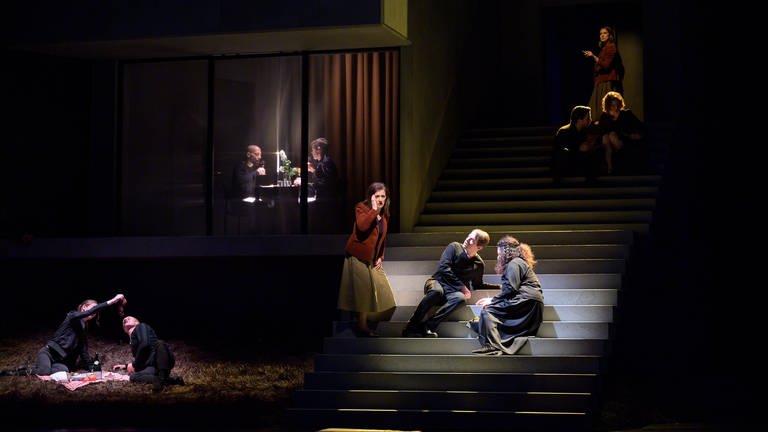 Szene aus der Oper "Heart Chamber" (Foto: Pressestelle, Deutsche Oper Berlin / Michael Trippel)