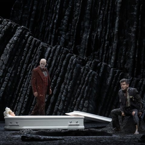 Szene aus „L'Orfeo“ am Opernhaus Zürich