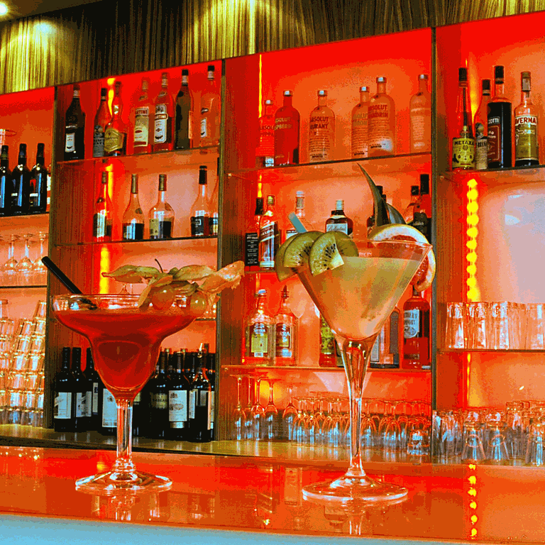 2 Cocktails auf der Bar (Foto: IMAGO, IMAGO/Steinach)