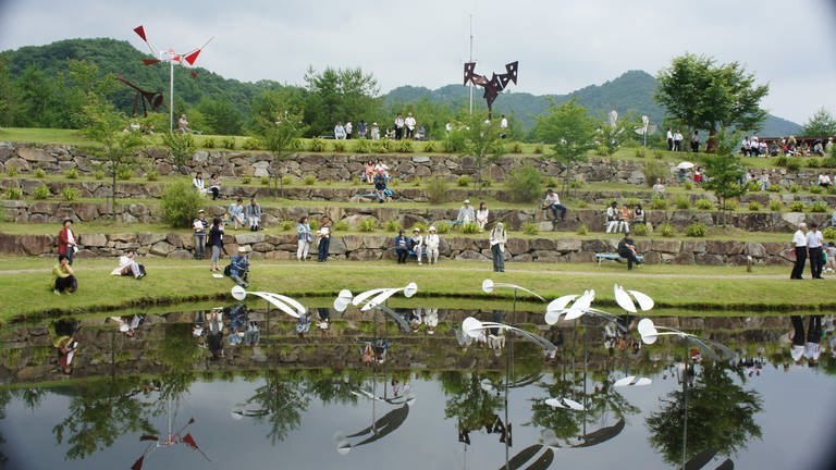 Windmuseum im Arimafuji Park in Sanda, Hyogo, Japan